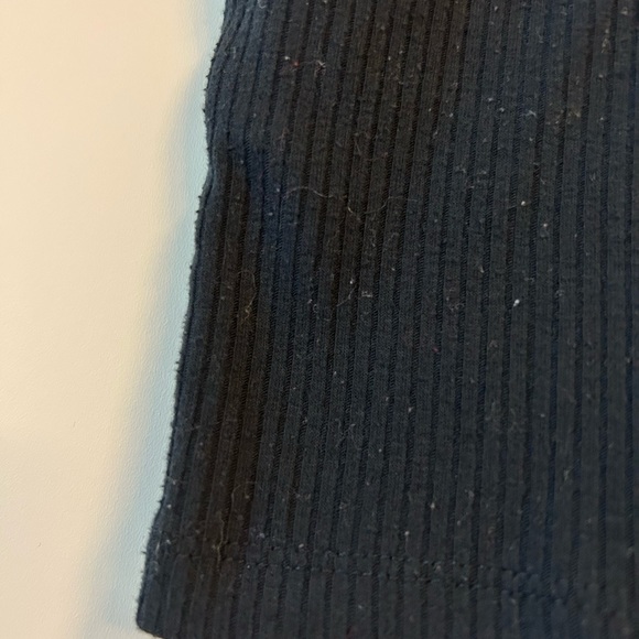 Nordstrom BP cropped black tank top size xxs - Picture 3 of 4